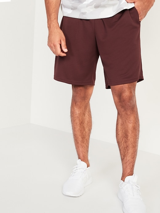 Old Navy - Go-Dry Mesh Performance Shorts for Men -- 9-inch inseam