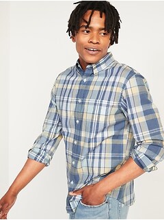 old navy men's long sleeve dress shirts