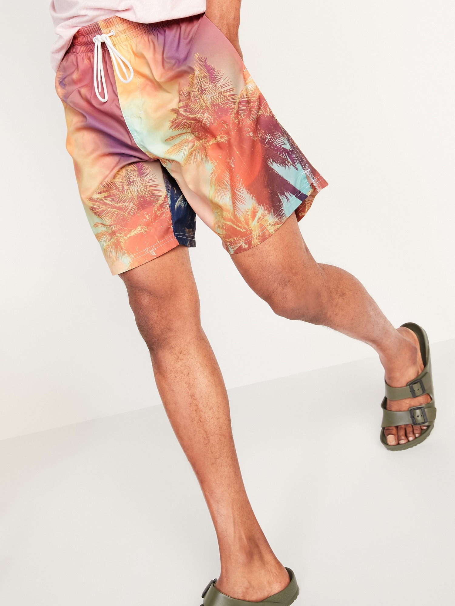 Printed Swim Trunks 8inch inseam Old Navy