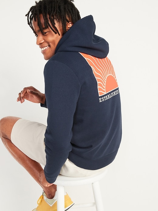 Image number 2 showing, Logo Graphic Pullover Hoodie