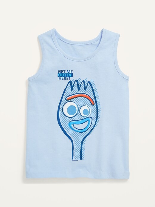 View large product image 1 of 2. Disney/Pixar&#169 Toy Story 4 Forky Unisex Graphic Tank for Toddler