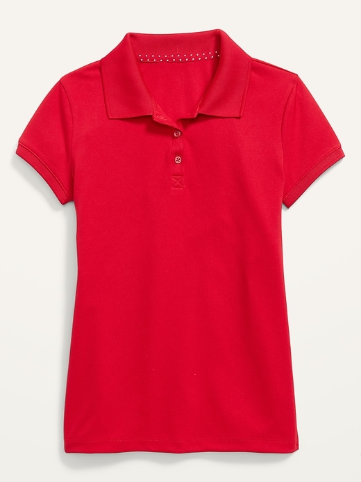 Old Navy - School Uniform Moisture-Wicking Polo Shirt for Girls