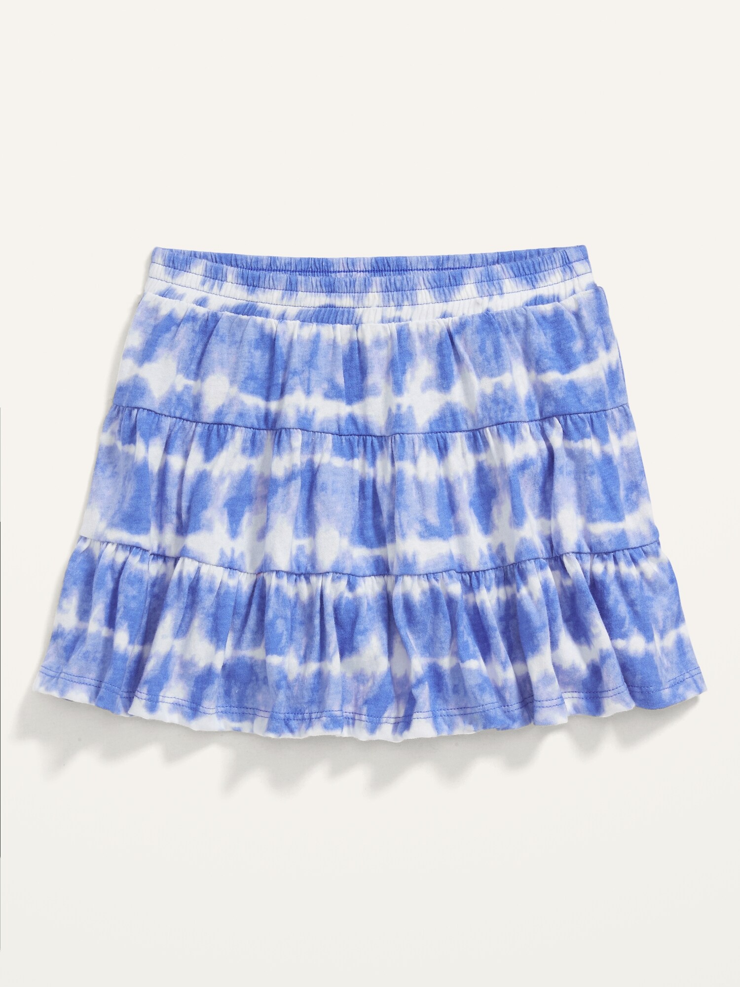 Tiered Jersey Pull-On Skort for Toddler Girls