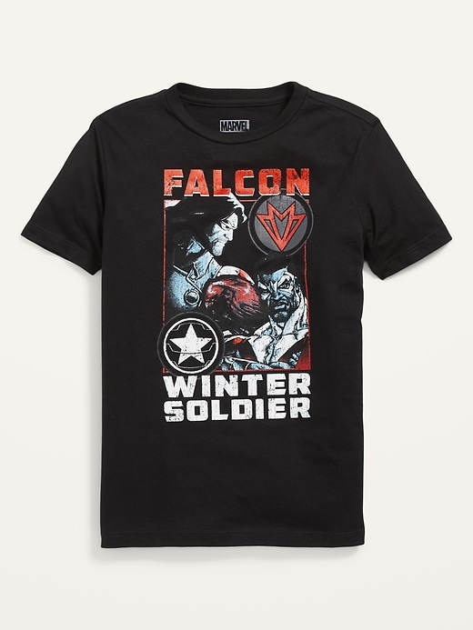 View large product image 1 of 2. Marvel&#153 The Falcon And The Winter Soldier Gender-Neutral T-Shirt For Kids