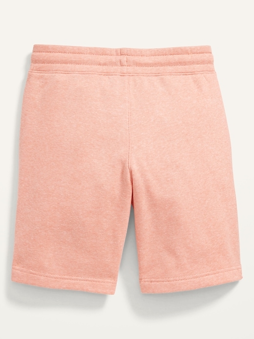 fleece jogger shorts