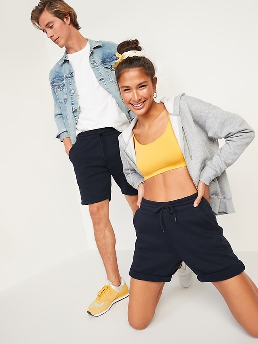 Gender-Neutral Sweat Shorts for Adults-- 7.5-inch inseam