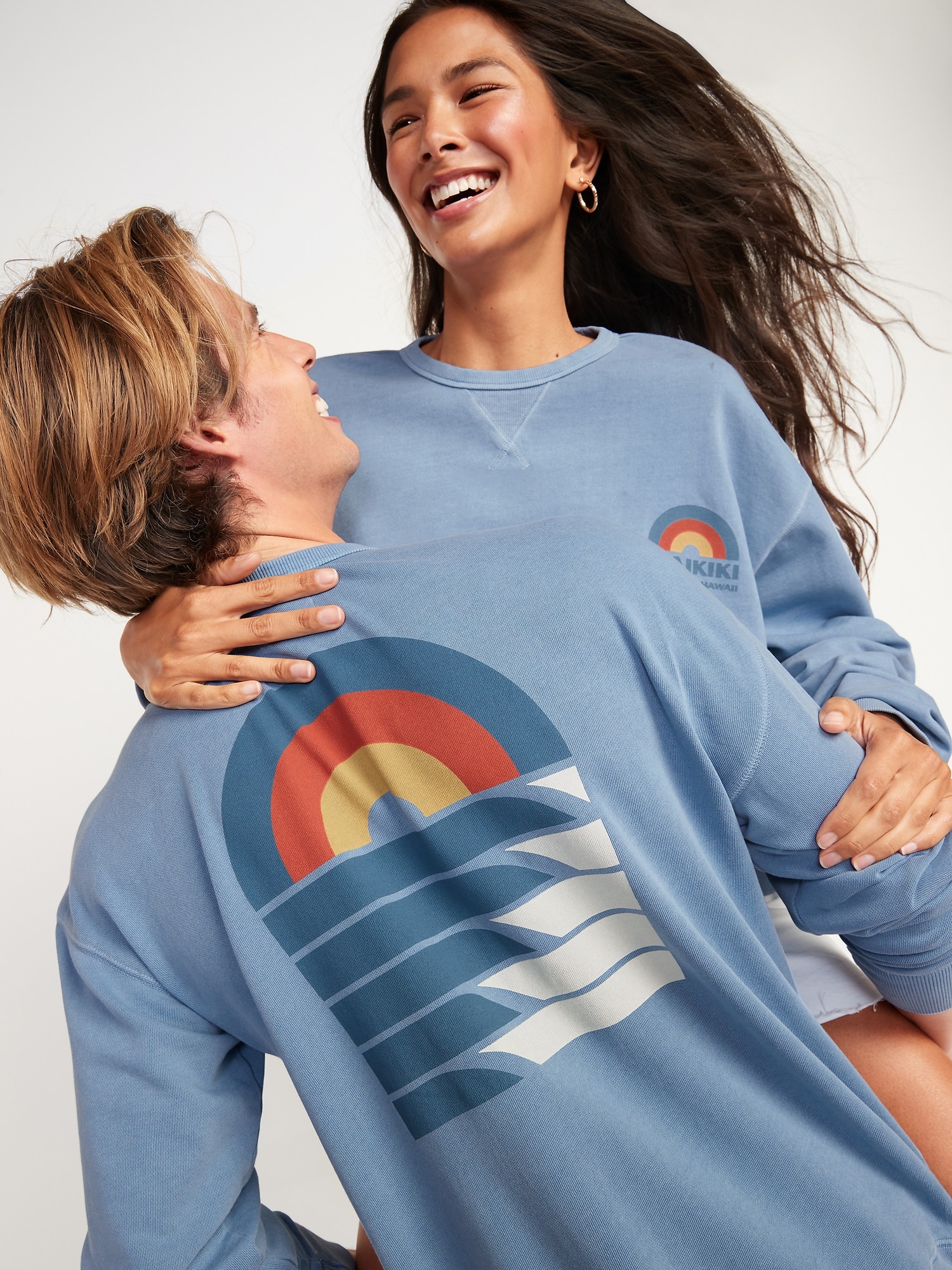 Old navy store rainbow sweatshirt