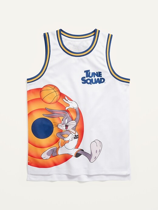 View large product image 1 of 2. Space Jam A New Legacy&#153 Gender-Neutral Basketball Tank Top For Kids