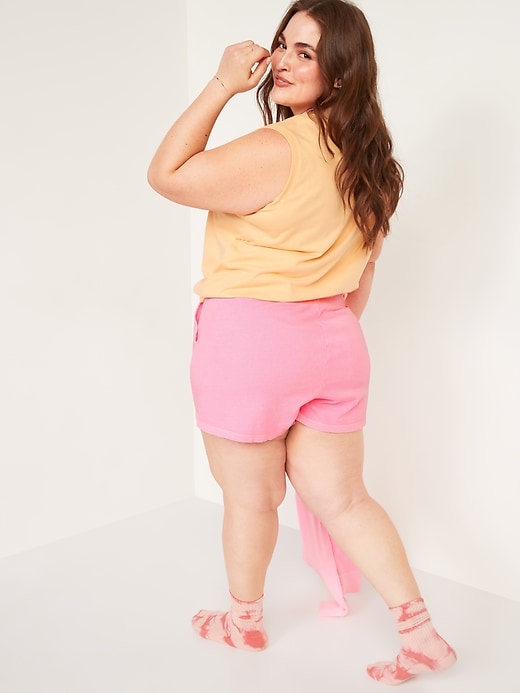 Image number 2 showing, Vintage Specially-Dyed Plus-Size French-Terry Lounge Shorts -- 3.5-inch inseam