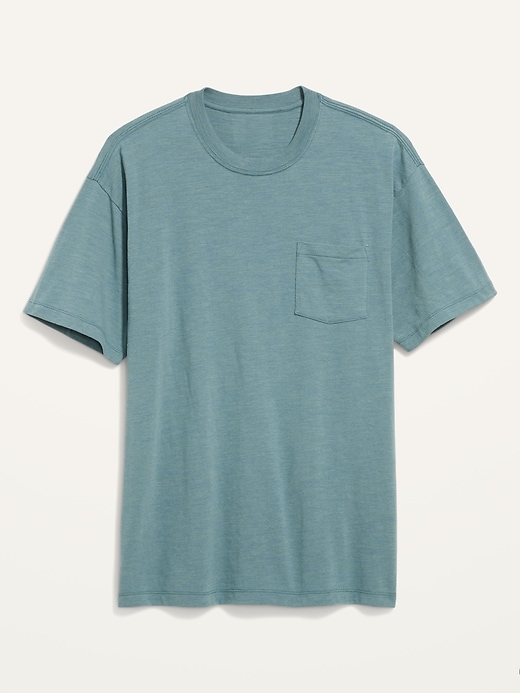 Oversized Heavyweight Pocket T-Shirt for Men