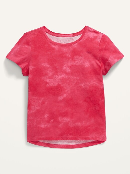 View large product image 1 of 2. Softest Printed Scoop-Neck T-Shirt for Girls