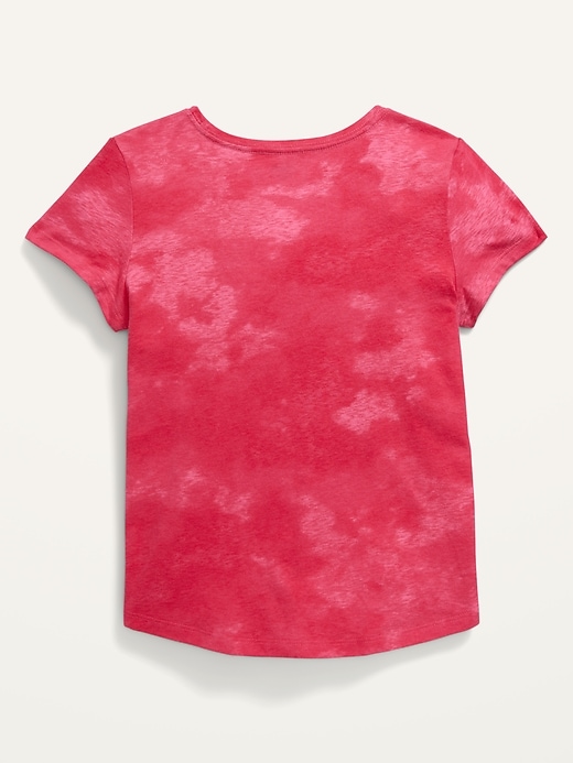 View large product image 2 of 2. Softest Printed Scoop-Neck T-Shirt for Girls