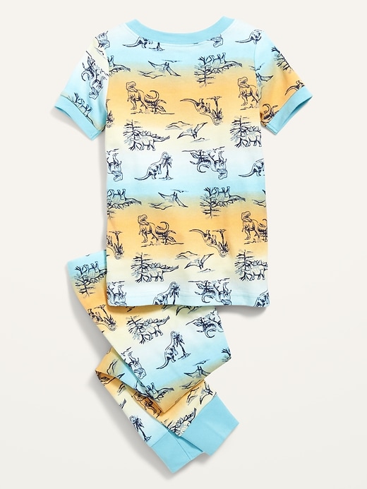 View large product image 2 of 2. Unisex Graphic Pajama Set for Toddler & Baby