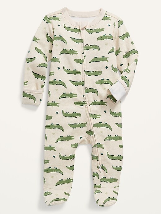 Old Navy Unisex Printed Sleep & Play Footed One-Piece for Baby. 1 Old Navy Unisex Printed Sleep & Play Footed One-Piece for Baby. 1