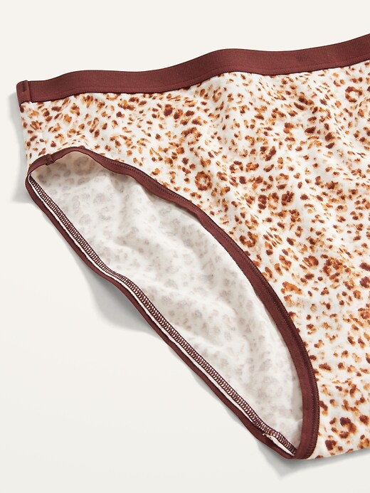 Image number 5 showing, High-Waisted Jersey Bikini Underwear for Women