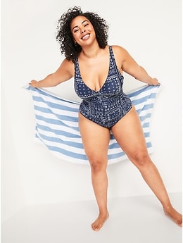 Old navy plus on sale size bathing suits