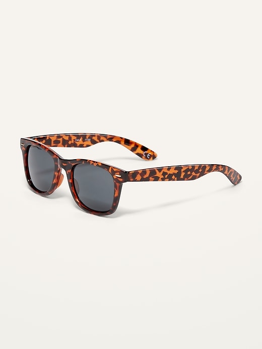 View large product image 2 of 3. Tortoiseshell Square-Frame Sunglasses For Women