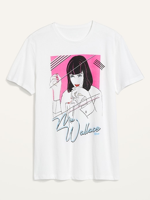 View large product image 2 of 2. Pulp Fiction&#153 Mia Wallace Gender-Neutral Graphic T-Shirt for Adults