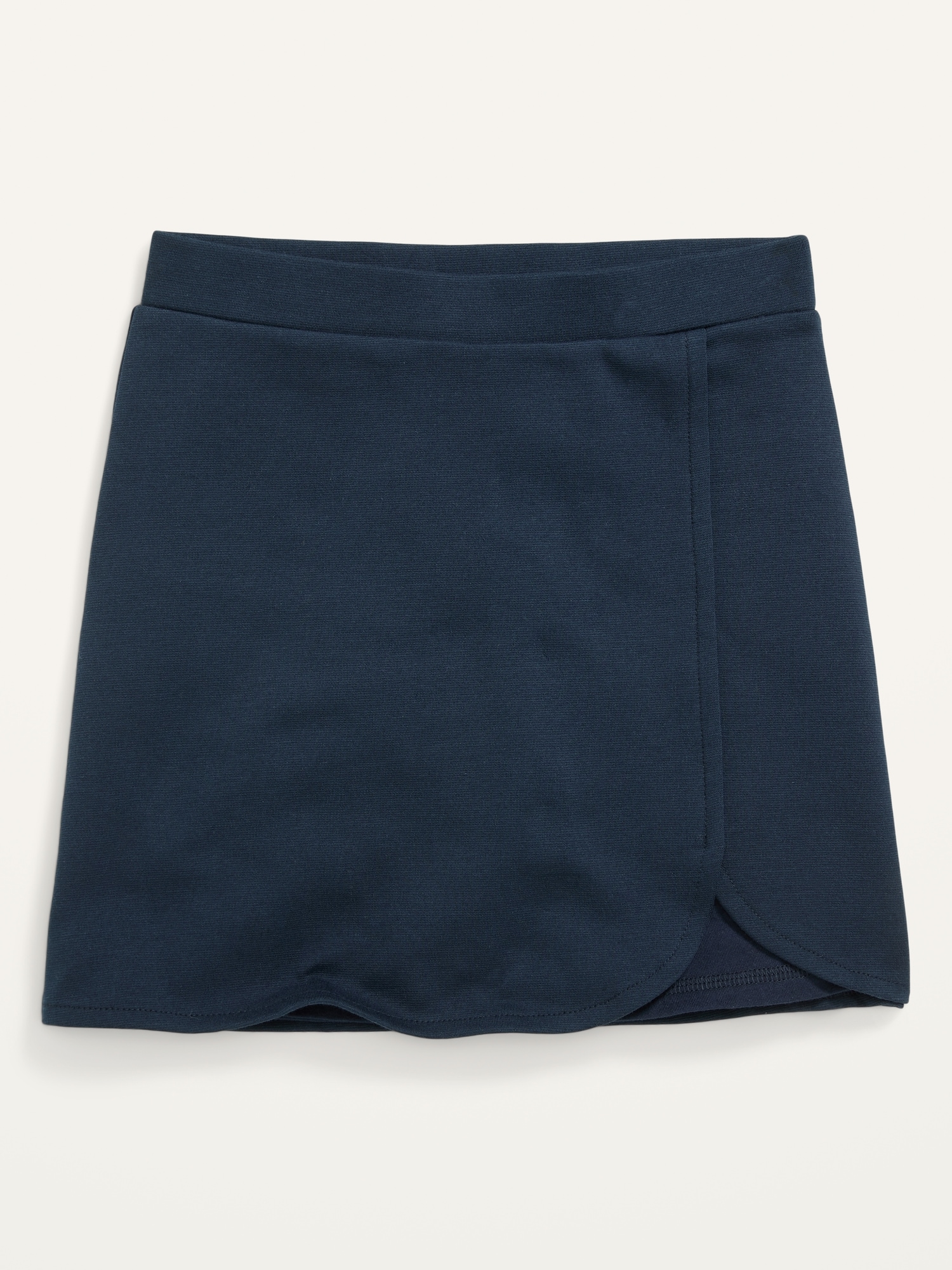 Girls Uniform Ponte Knit Skort