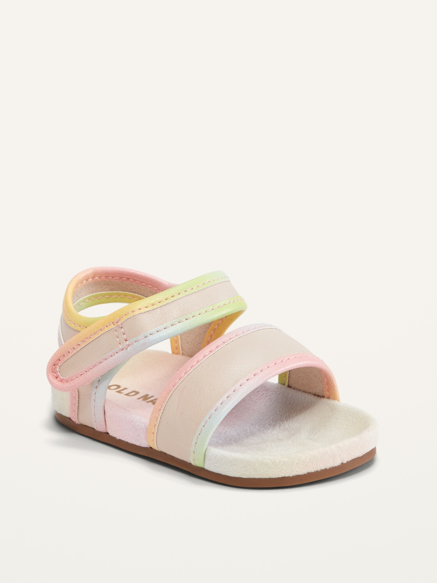 Double-Strap Secure-Close Sandals for Baby