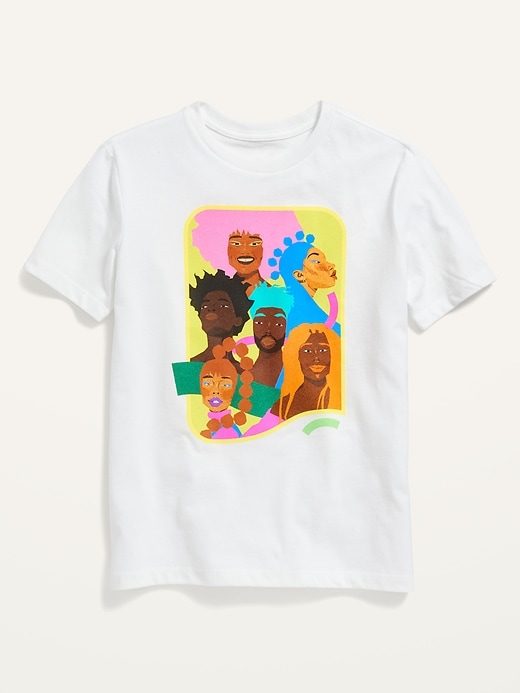 View large product image 1 of 3. Project We Graphic T-Shirt By Monica Ahanonu For Kids