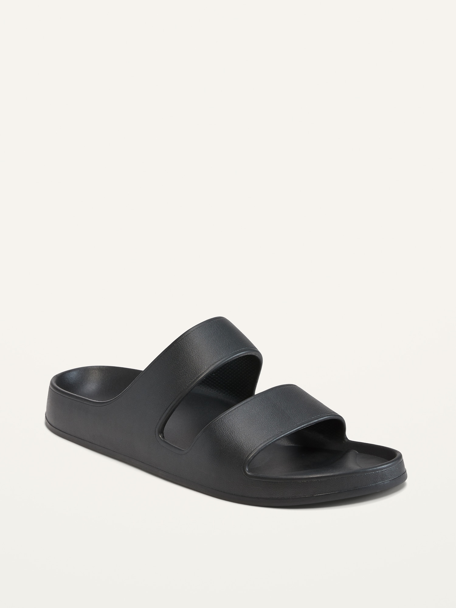 Double strap slides sales men