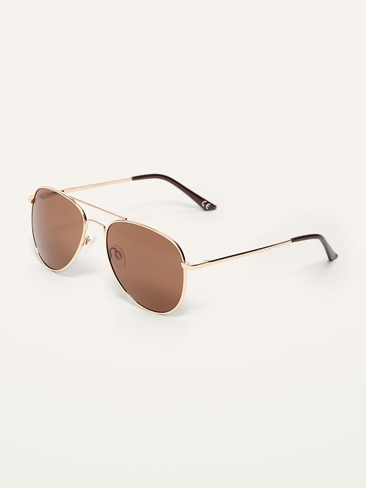 View large product image 2 of 3. Aviator Sunglasses