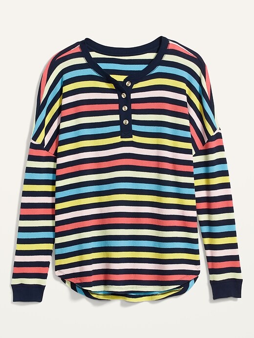 ThermalKnit LongSleeve Henley Tee Old Navy