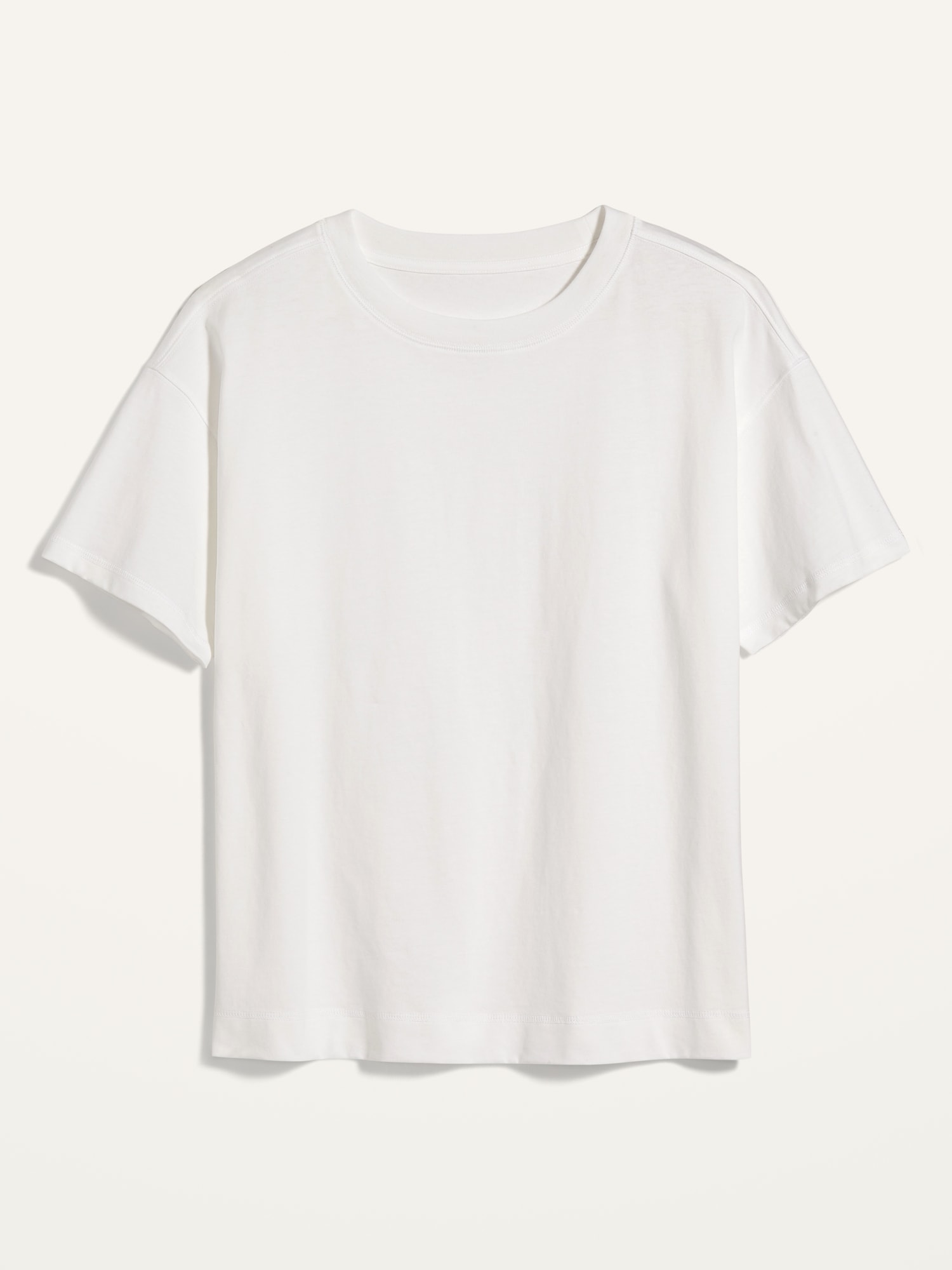 Loose Vintage Crew-Neck Tee for Women | Old Navy