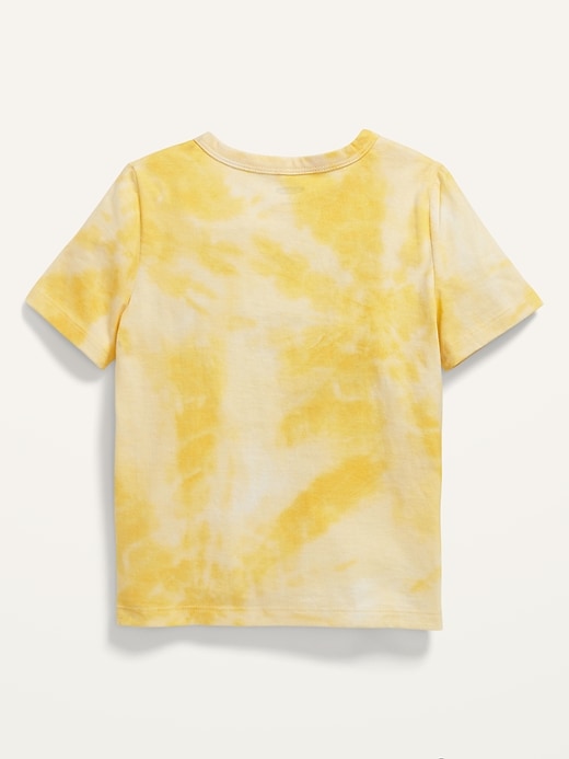 View large product image 2 of 2. Short-Sleeve "Wild" Graphic Tie-Dye T-Shirt for Toddler Boys
