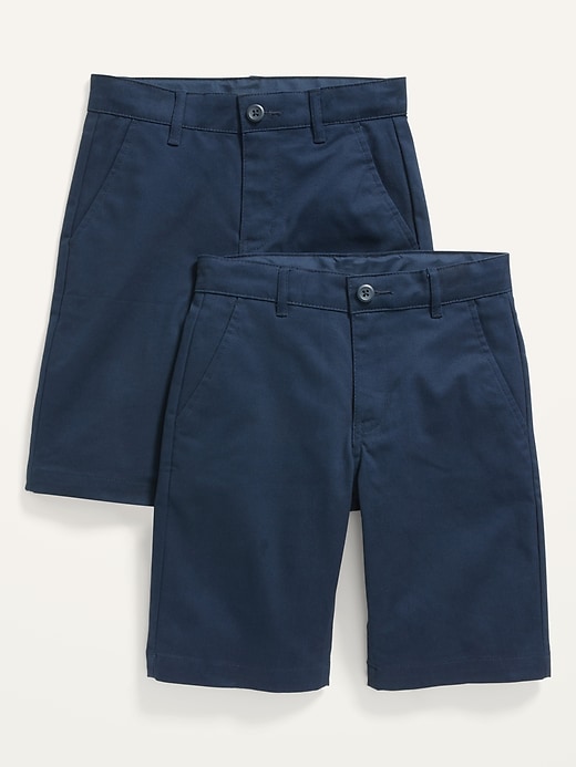 gap.com | Built-In Flex Straight Uniform Shorts 2-Pack for Boys