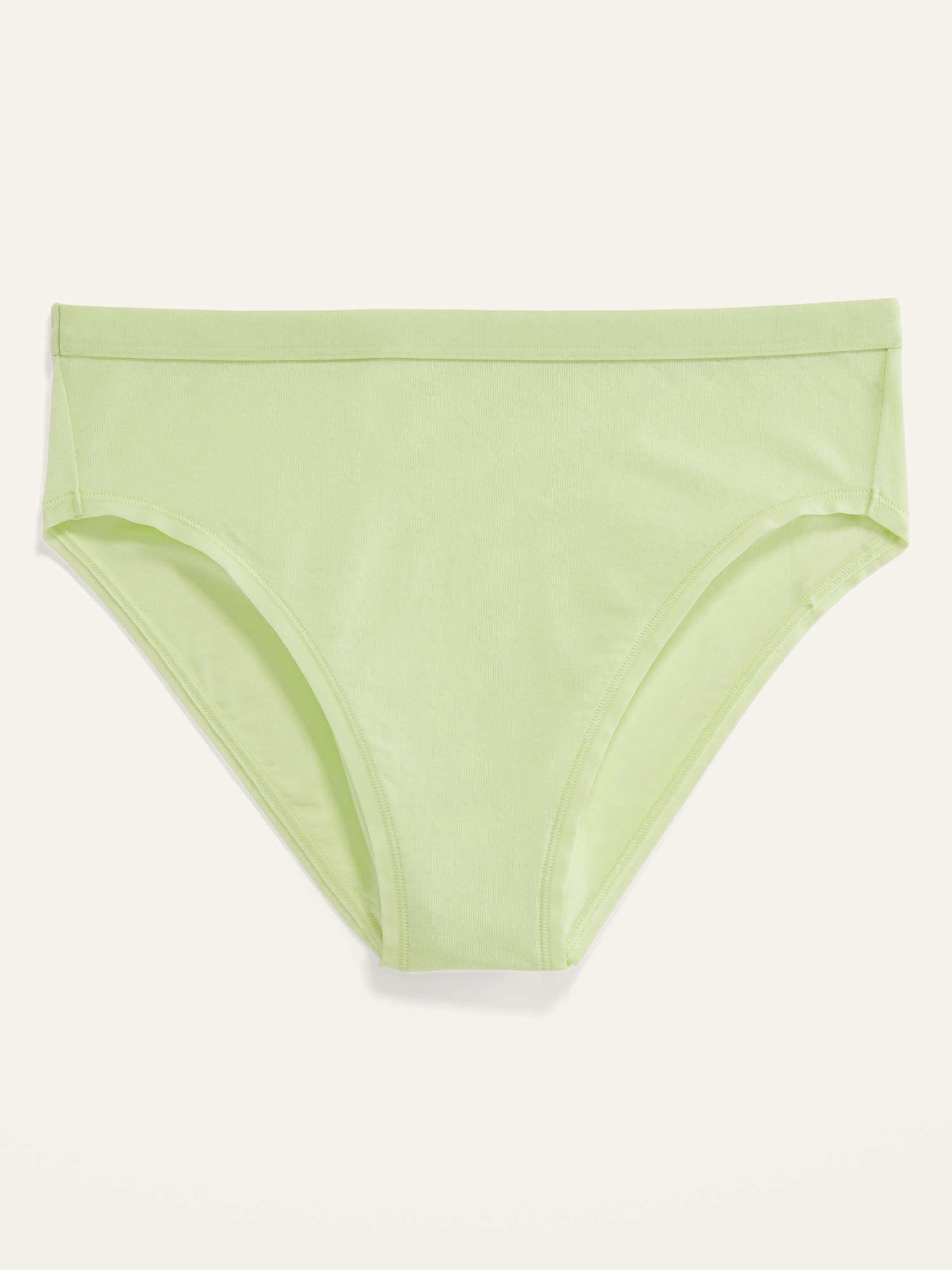 H&H Women's Cotton Bikini Briefs 5 Pack Green Light