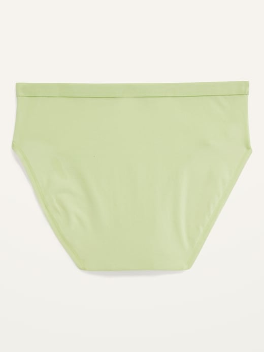 Image number 7 showing, High-Waisted Jersey Bikini Underwear for Women