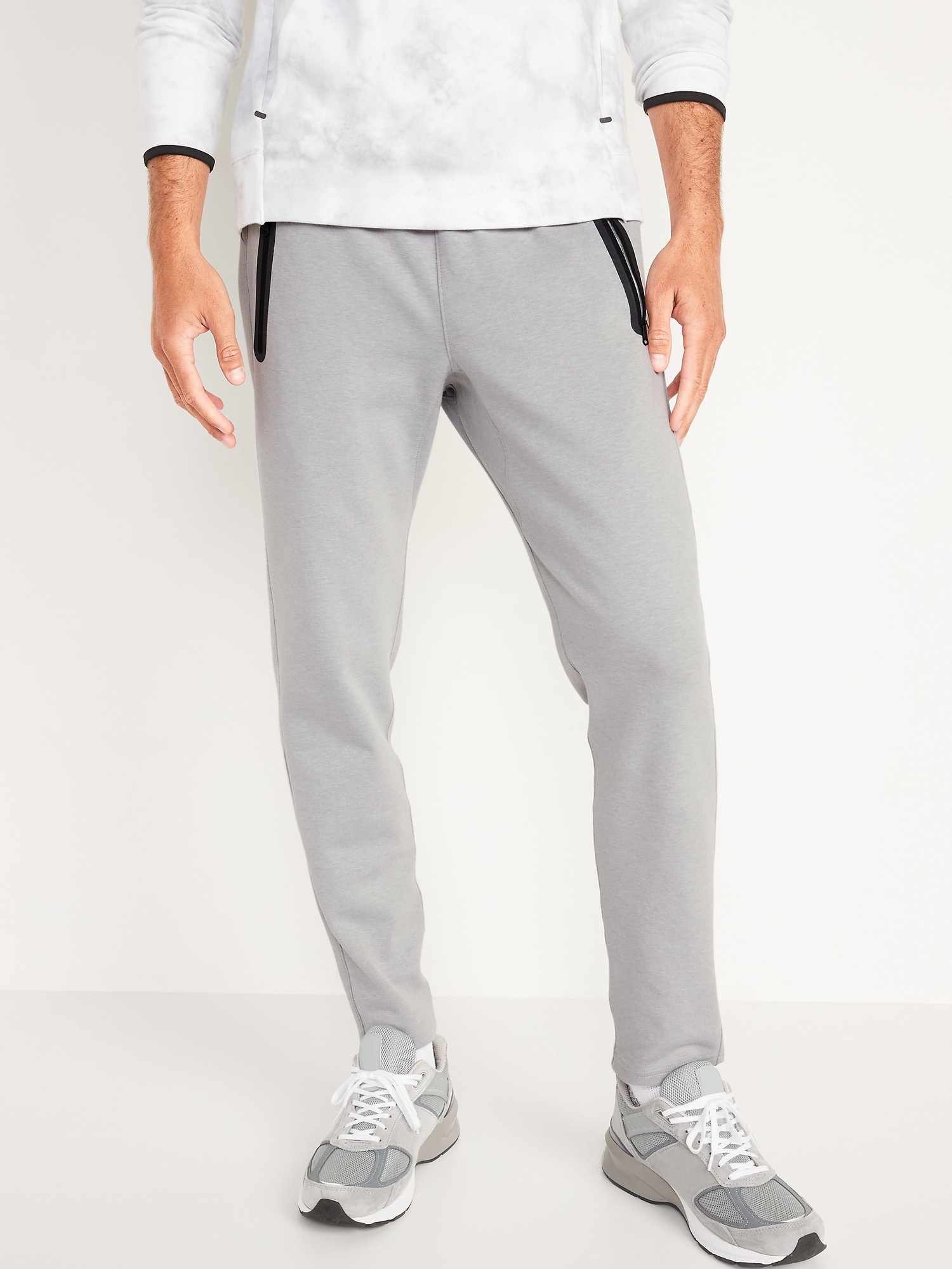 Old Navy Dynamic Fleece Tapered-Fit Sweatpants gray. 1