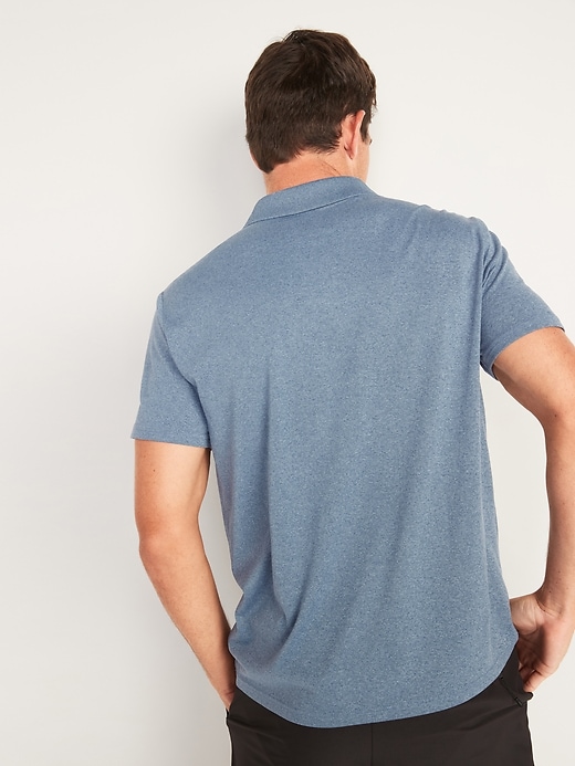 Image number 8 showing, Go-Dry Cool Odor-Control Core Polo for Men