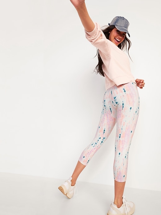 Image number 6 showing, High-Waisted Crop Leggings For Women