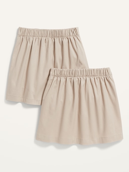 View large product image 2 of 2. Pleated School Uniform Skort 2-Pack for Girls