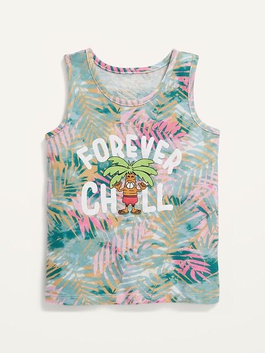 Old Navy Graphic Tank Top for Toddler Boys. 1