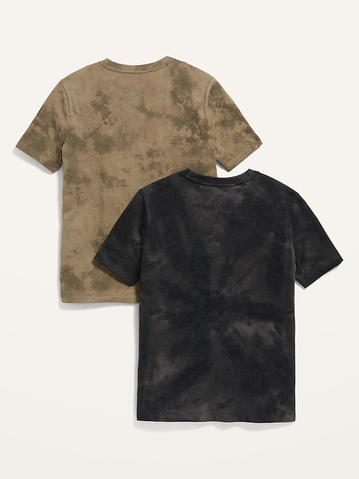 View large product image 2 of 2. Softest Tie-Dye Crew-Neck T-Shirt 2-Pack for Boys