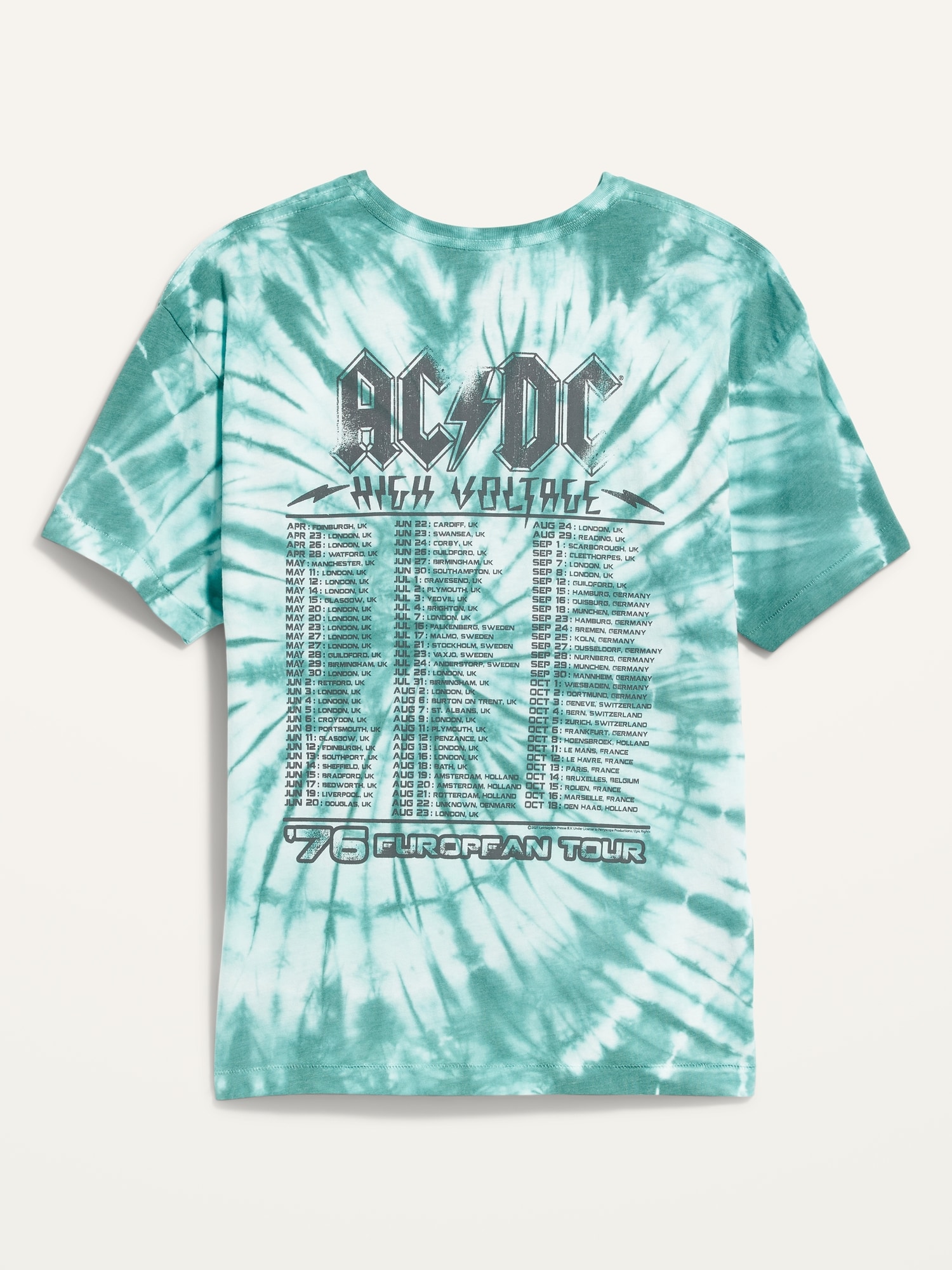 ac dc tie dye