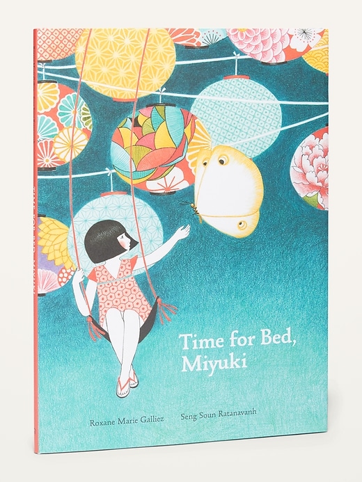 View large product image 1 of 1. "Time for Bed, Miyuki" Picture Book for Kids