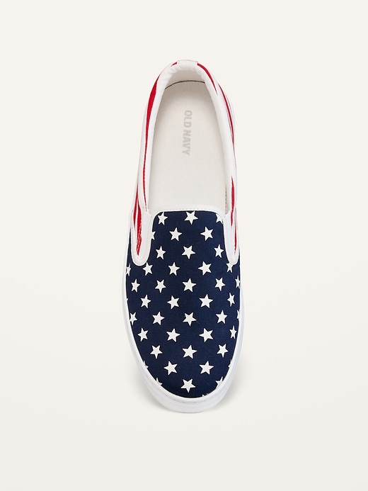 Image number 3 showing, Canvas Slip-On Sneakers