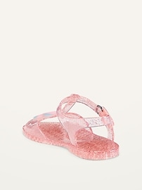 View large product image 3 of 4. T-Strap Jelly Sandals for Toddler Girls