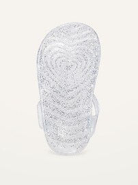 View large product image 4 of 4. Scallop-Strap Jelly Sandals for Baby