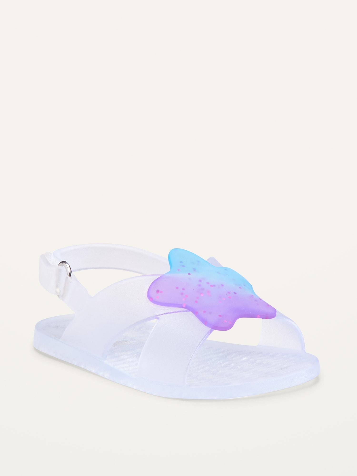 Cross-Strap Jelly Sandals for Baby