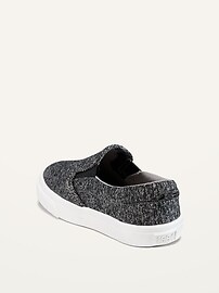 View large product image 3 of 4. Unisex Textured-Knit Slip-Ons for Toddler