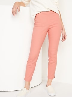 pink dress pants womens