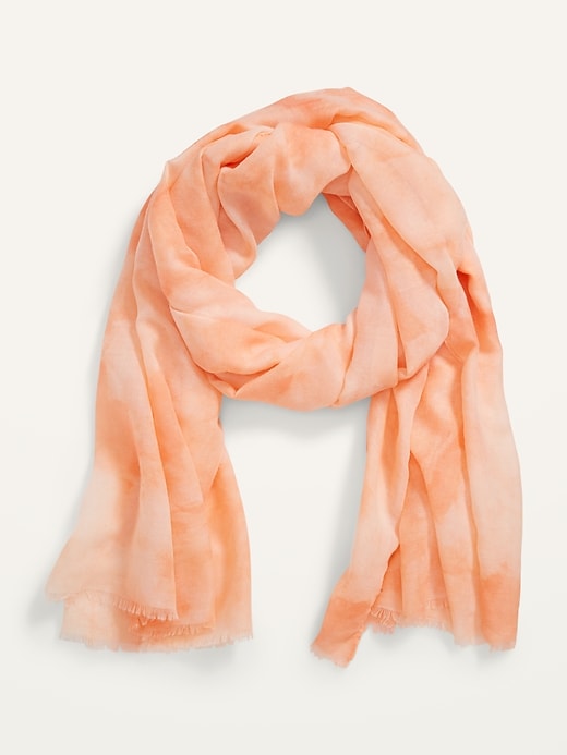 View large product image 2 of 2. Lightweight Gauze Scarf for Women