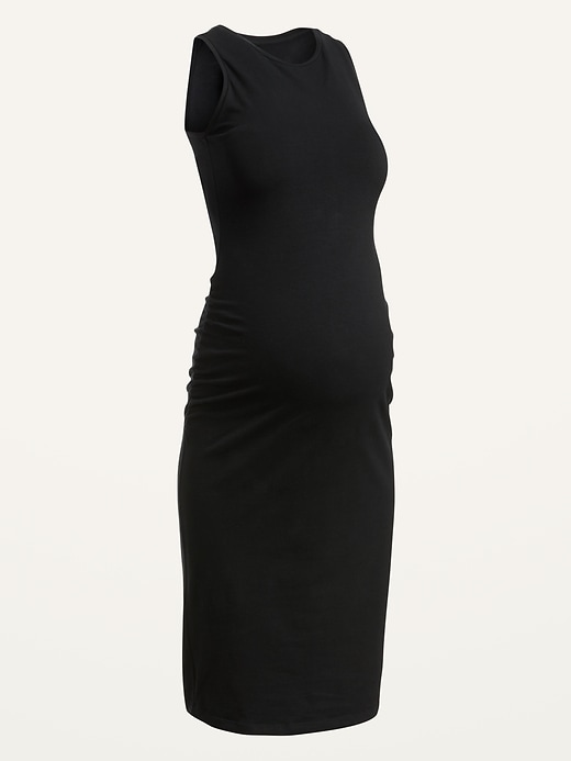 Image number 4 showing, Maternity Sleeveless Bodycon Midi Dress