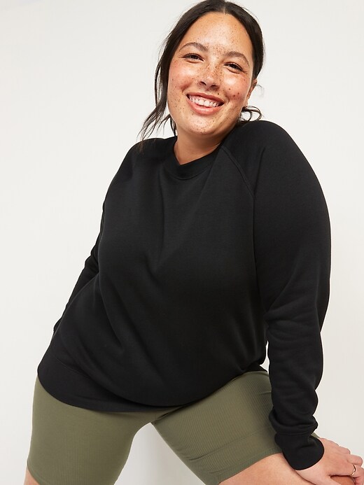 Image number 1 showing, Vintage Crew-Neck Plus-Size Sweatshirt